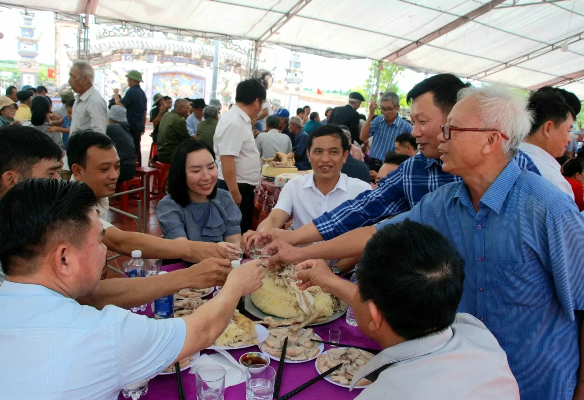 Lễ cúng đình làng Cao Lao Hạ năm 2025