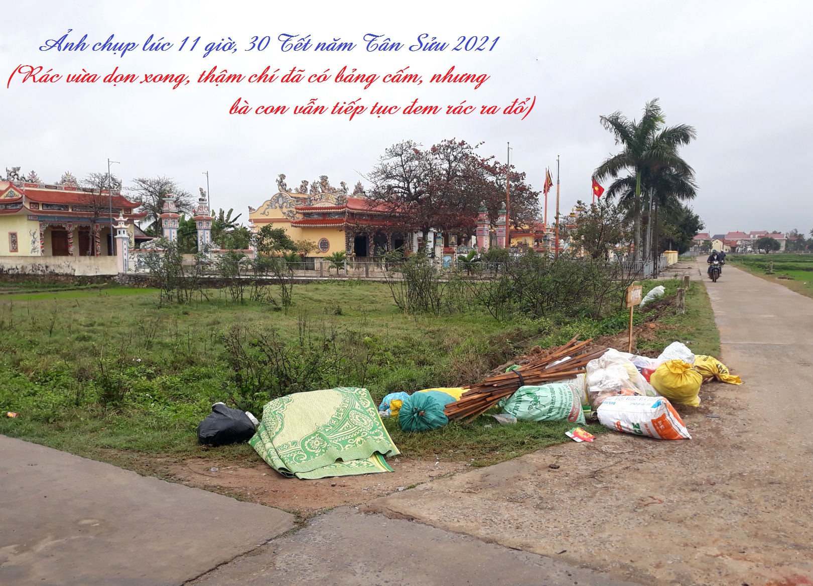 Rác và thu gom rác hiện tại