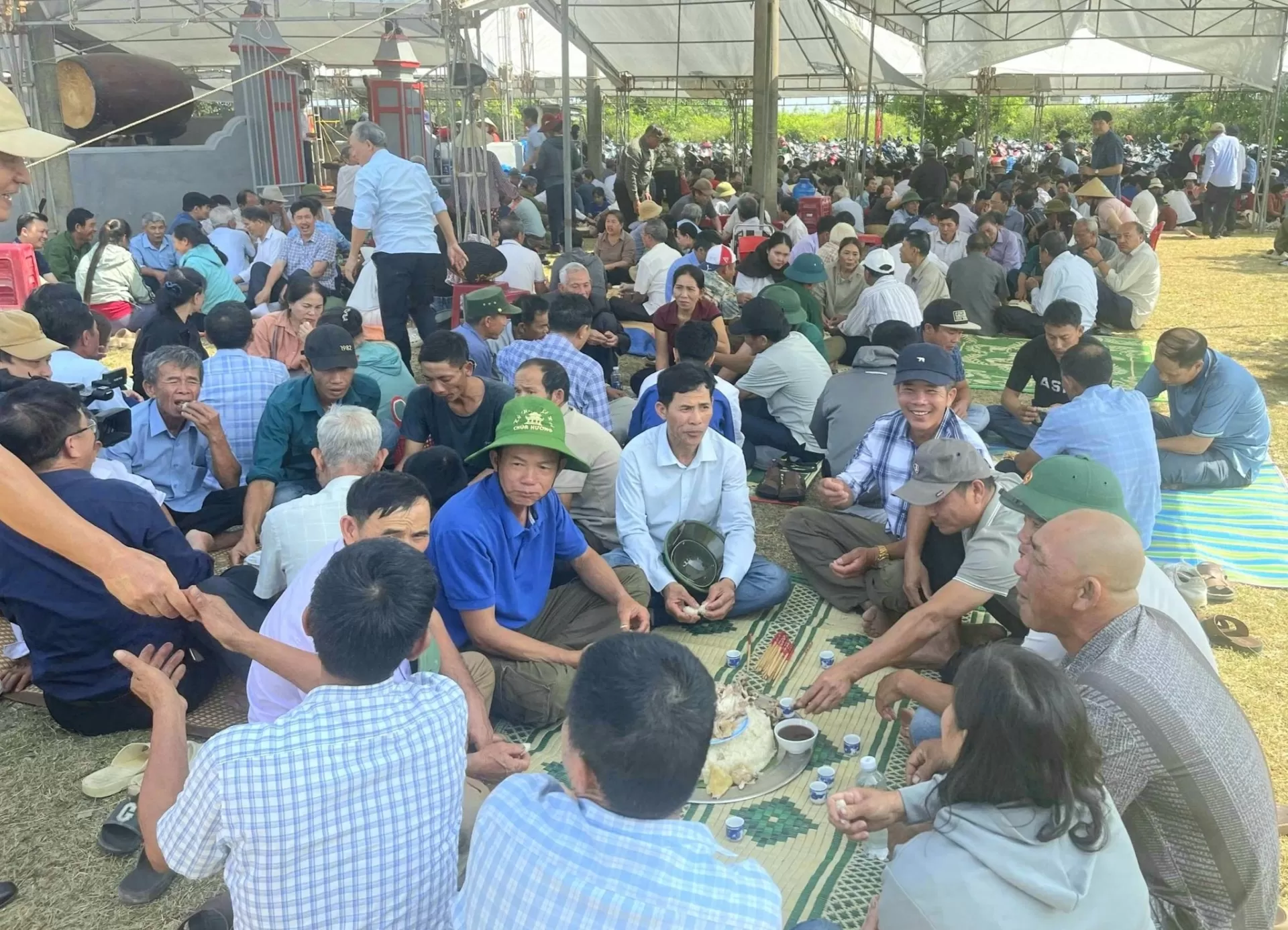 Một số hình ảnh lễ cúng Cồn Cui 2026