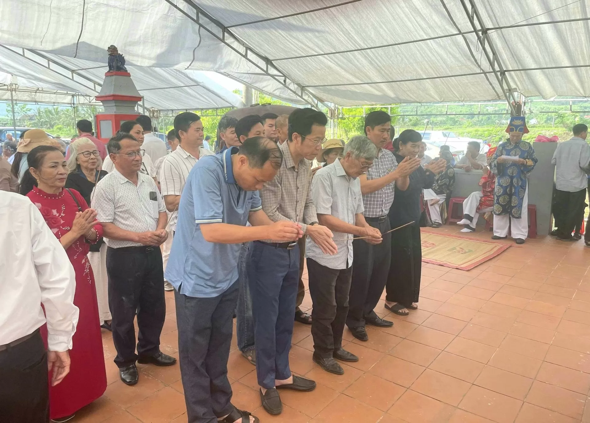 Một số hình ảnh lễ cúng Cồn Cui 2026