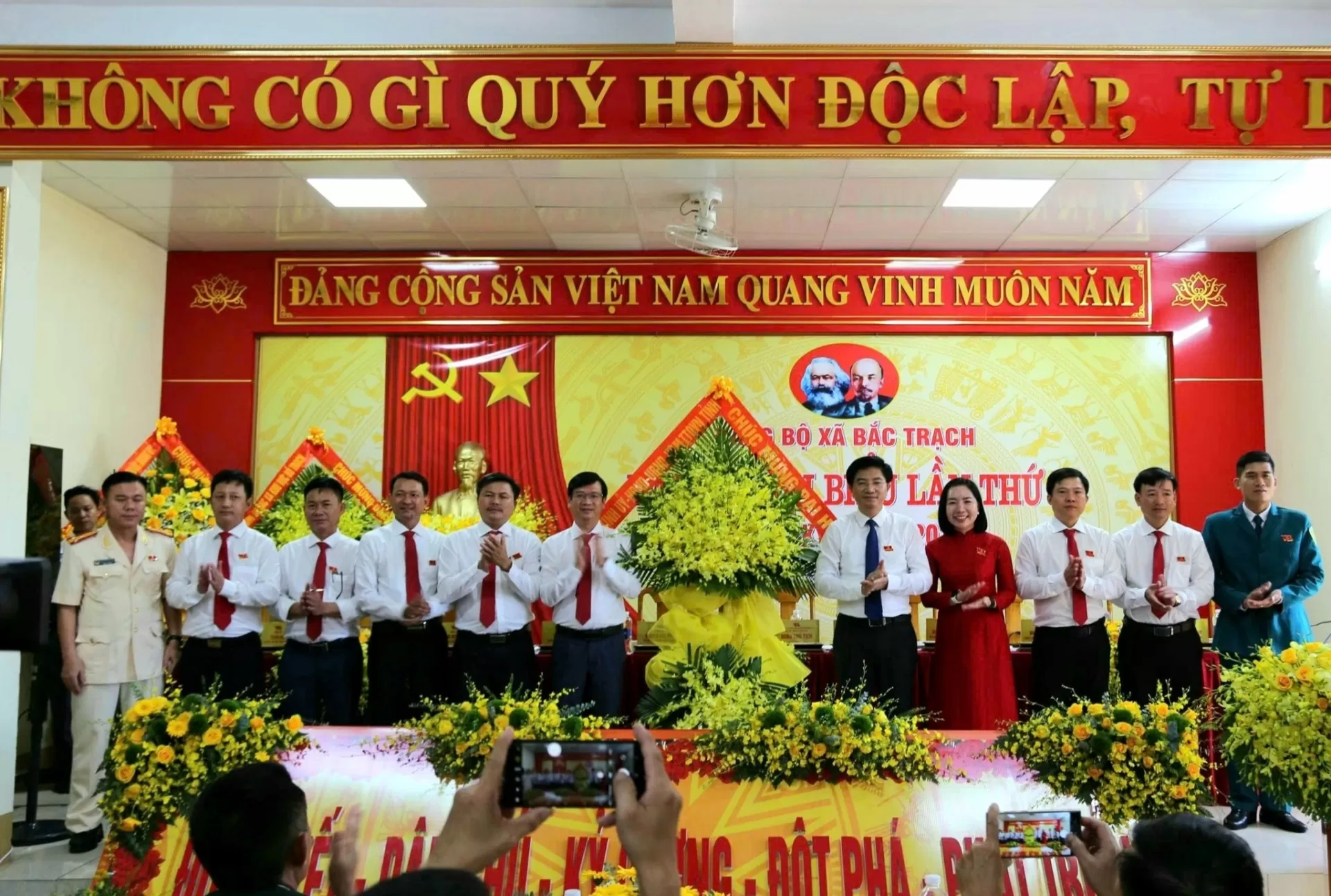 Đại hội Đảng bộ xã Bắc Trạch lần thứ I, nhiệm kỳ 2025 -2030