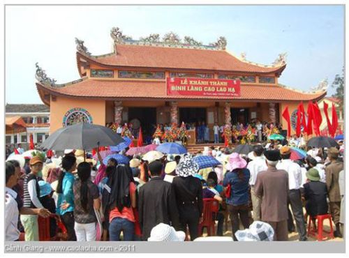 Tập san số 01 làng Cao Lao Hạ