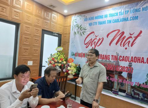 Gặp mặt bà con yêu mến trang tin caolaoha.com tại Đồng Hới