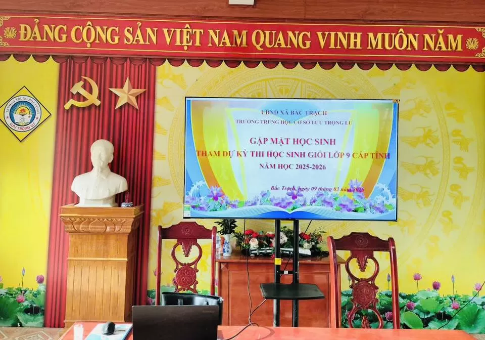 Học sinh trường THCS Lưu Trọng Lư đạt giải cấp tỉnh