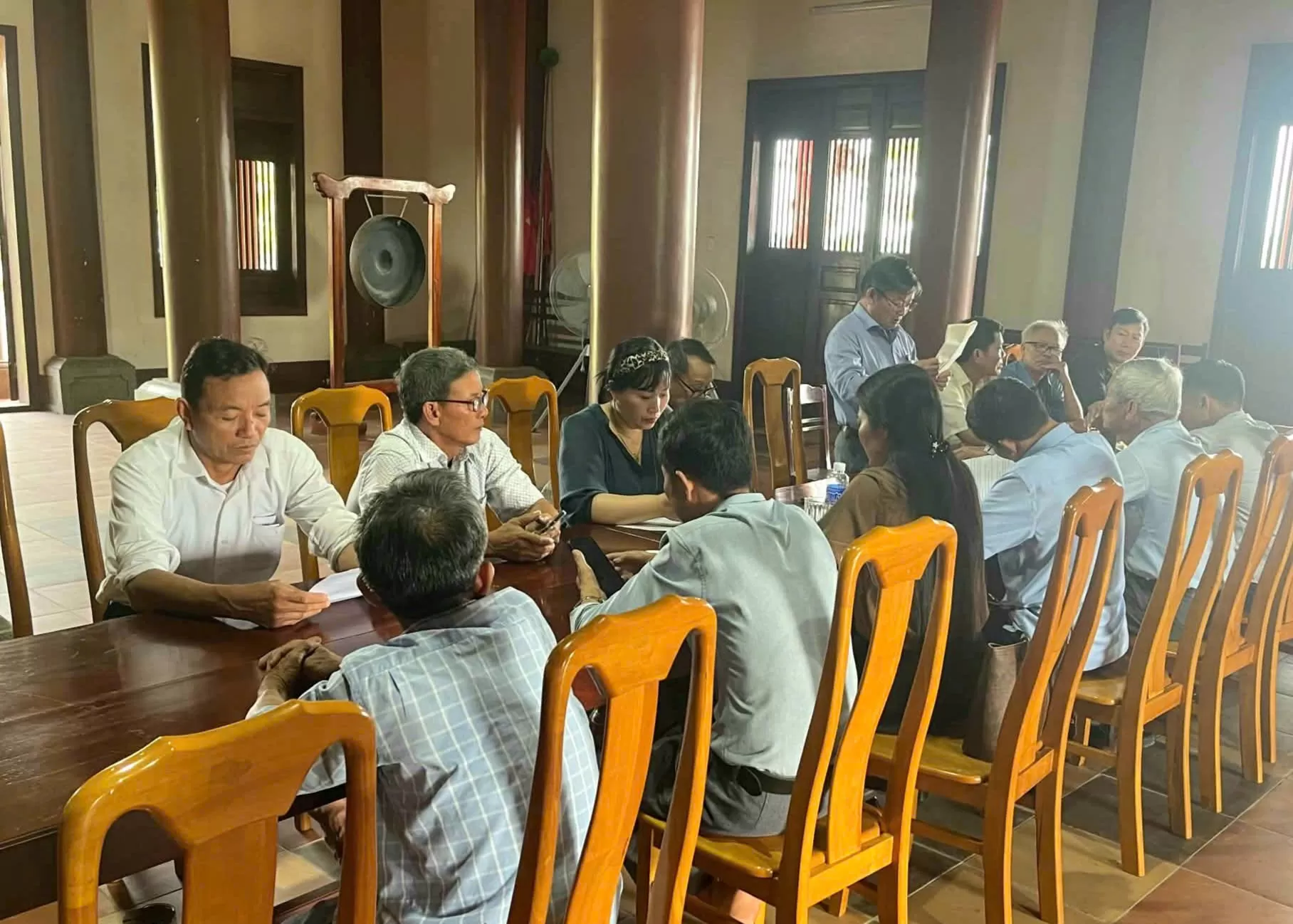 Xây dựng nhà lưu niệm và công trình phụ trợ tại Đình làng Cao Lao Hạ.
