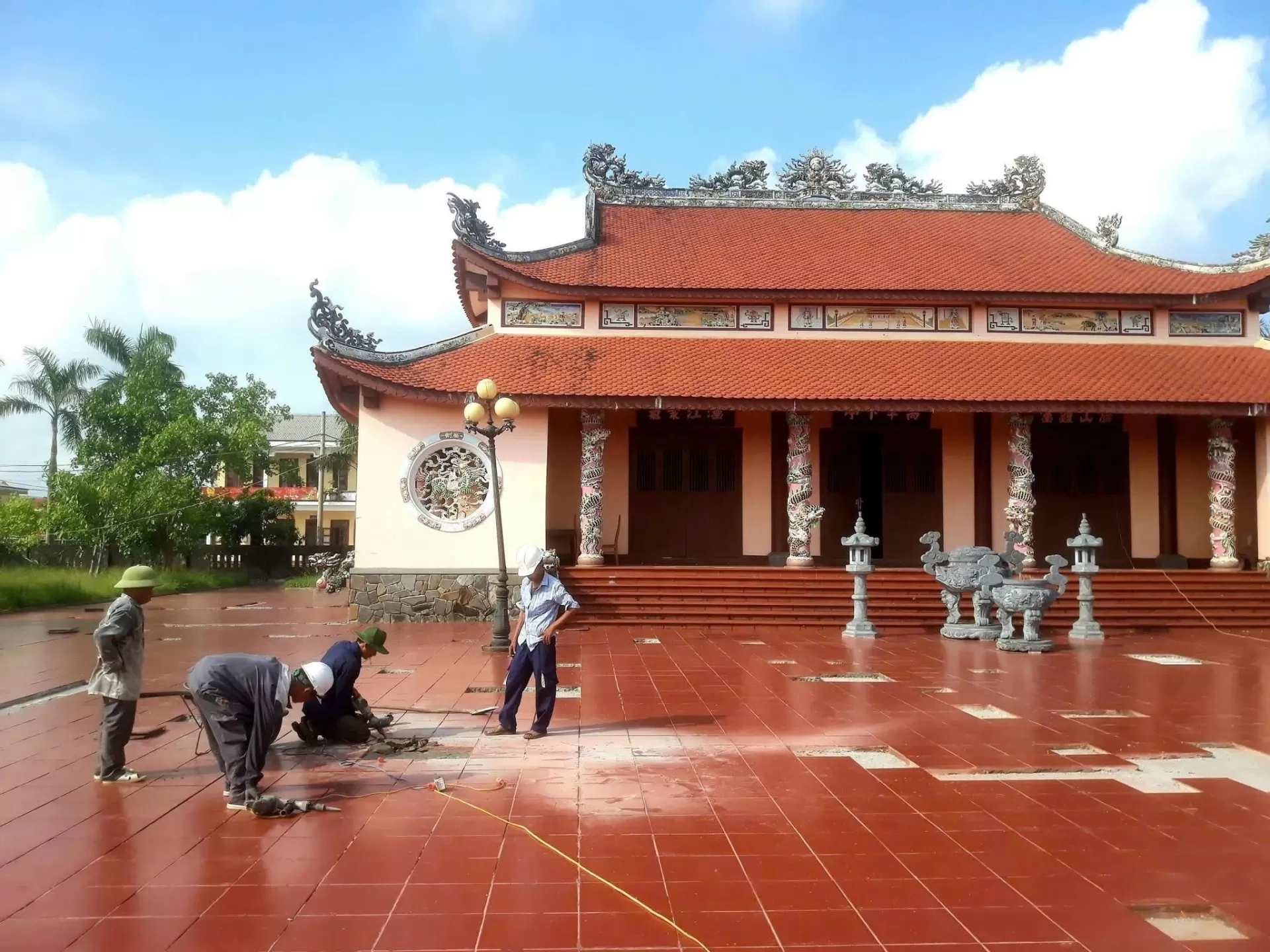 Sửa chữa, nâng cấp một số hạng mục tại Đình làng Cao Lao Hạ