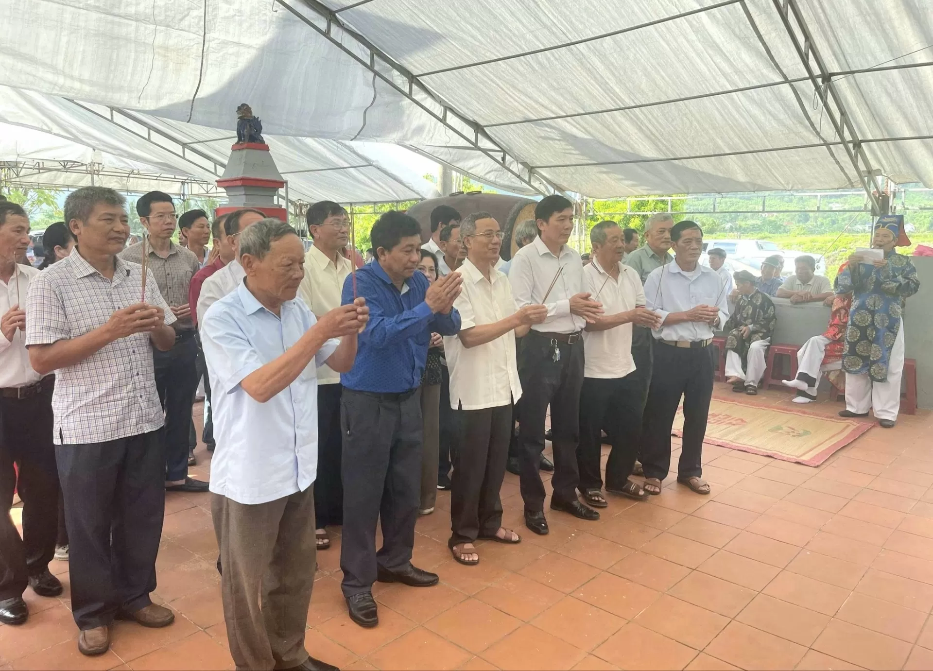 Một số hình ảnh lễ cúng Cồn Cui 2026